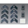 Kit Moldura de Aluminio